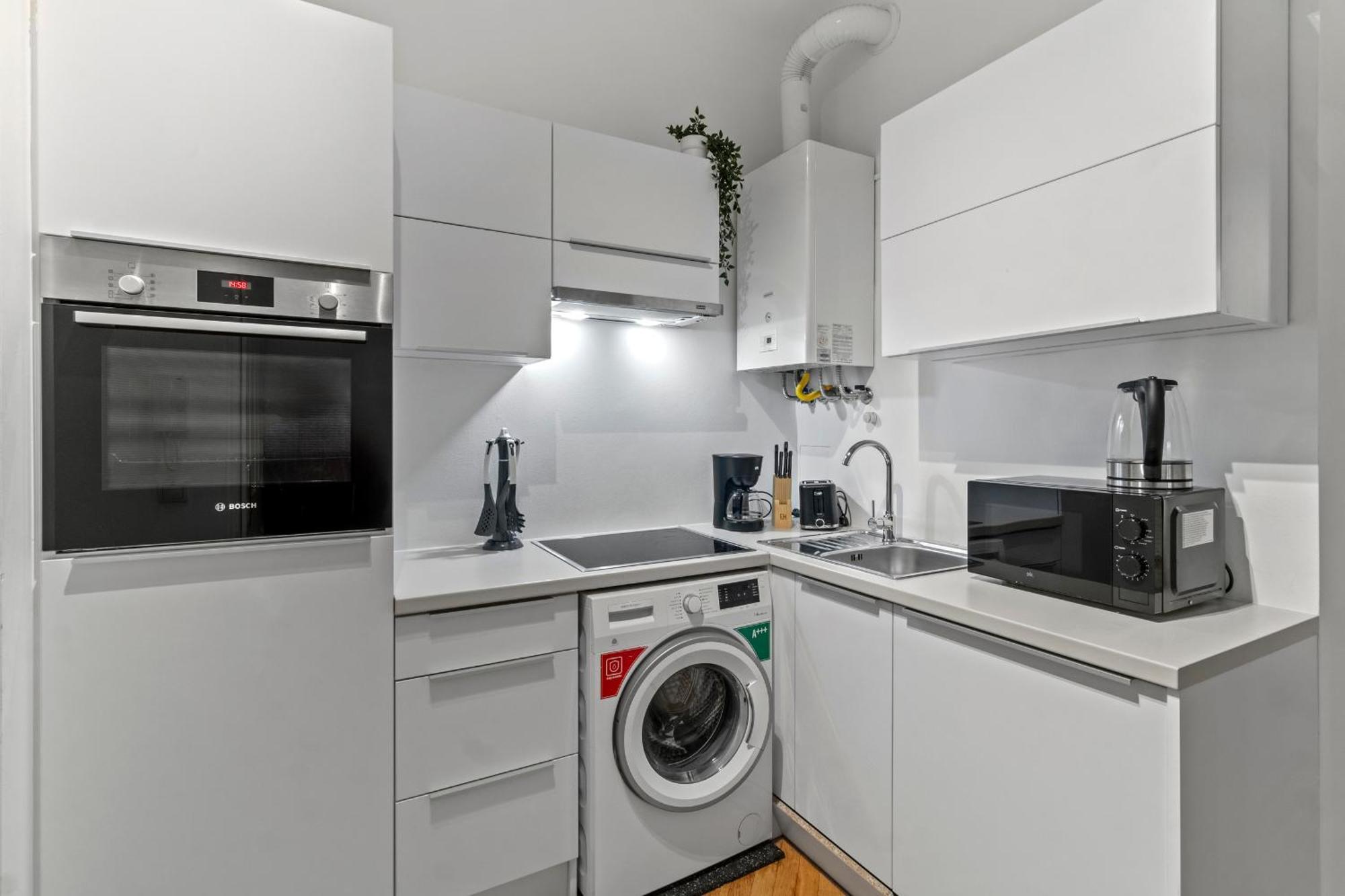 Cozy Vienna Apartments - 4 Min U6 Josefstaedterstrasse Luaran gambar