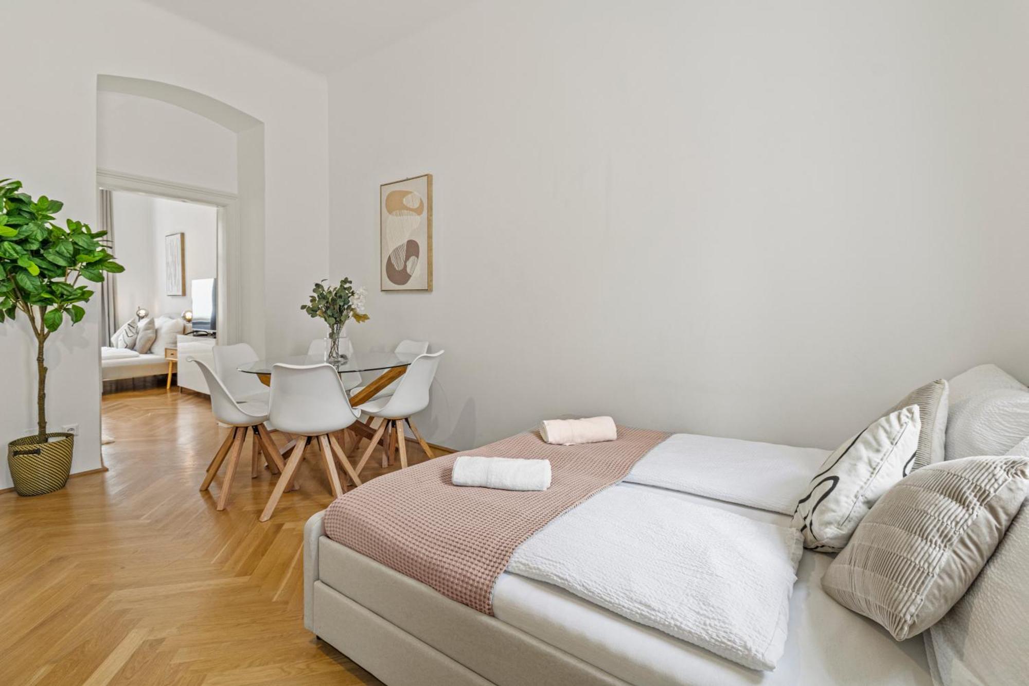 Cozy Vienna Apartments - 4 Min U6 Josefstaedterstrasse Luaran gambar