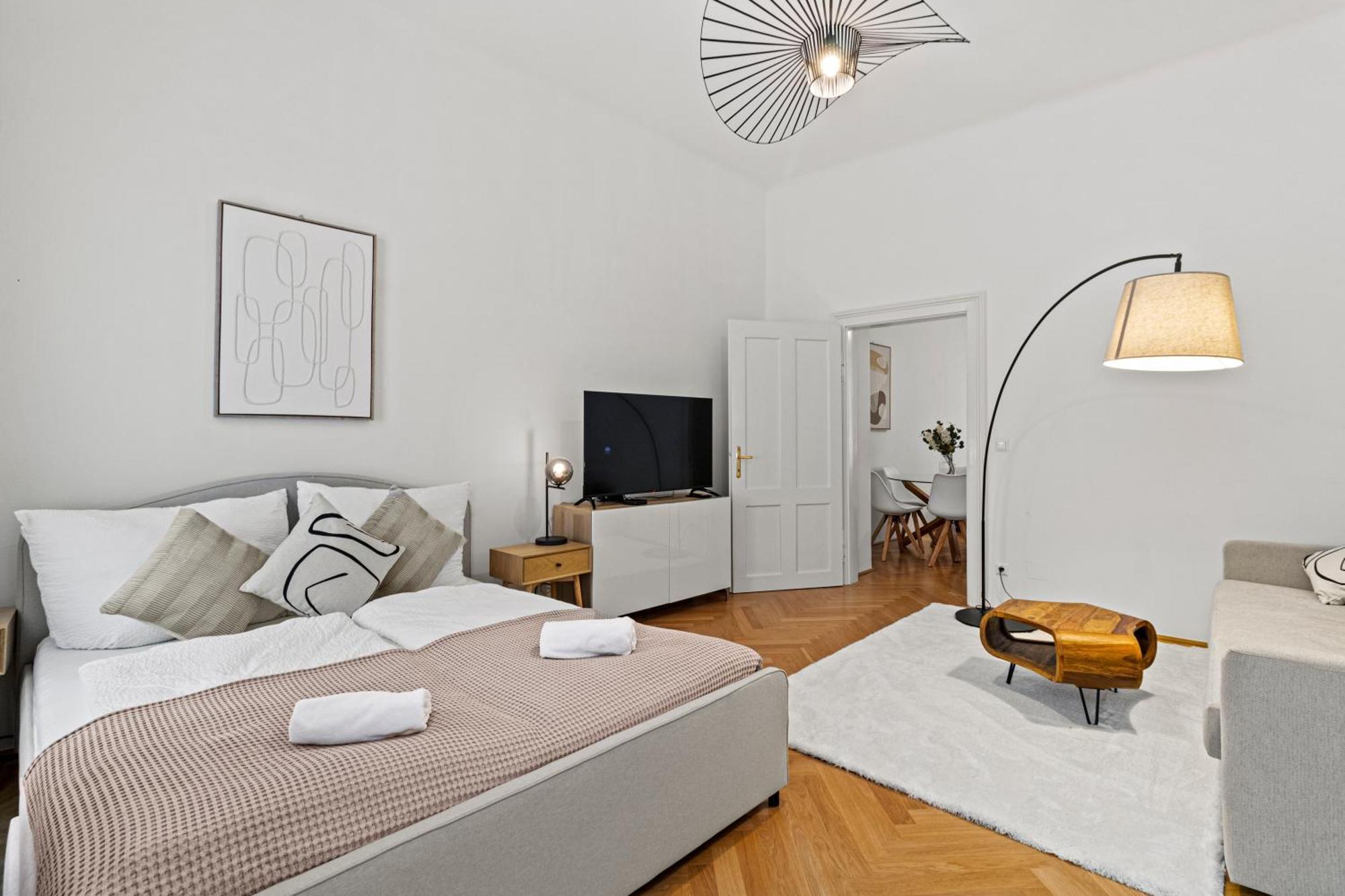 Cozy Vienna Apartments - 4 Min U6 Josefstaedterstrasse Luaran gambar